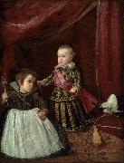 Diego Velazquez Prince Baltasar Carlos with a Dwarf (df01) oil painting picture wholesale